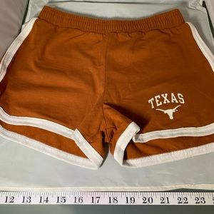 New UT Austin knit Short Shorts size small